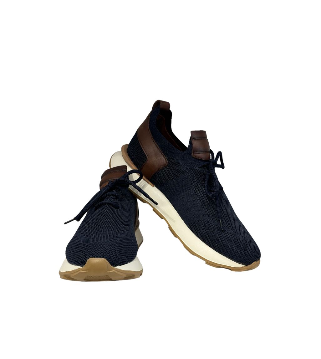 Pedro, Flexible Wish Wool Navy Sneakers