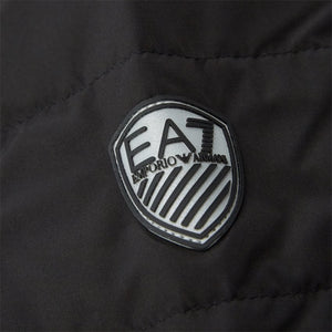 Emporio Armani, Premium Shield Packable Black Down Jacket