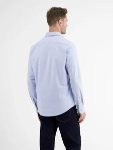 Lerros,Blue Plain Oxford Shirt