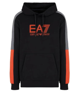 Emporio Armani, Visibility  Cotton-Blend Hooded Sweatshirt