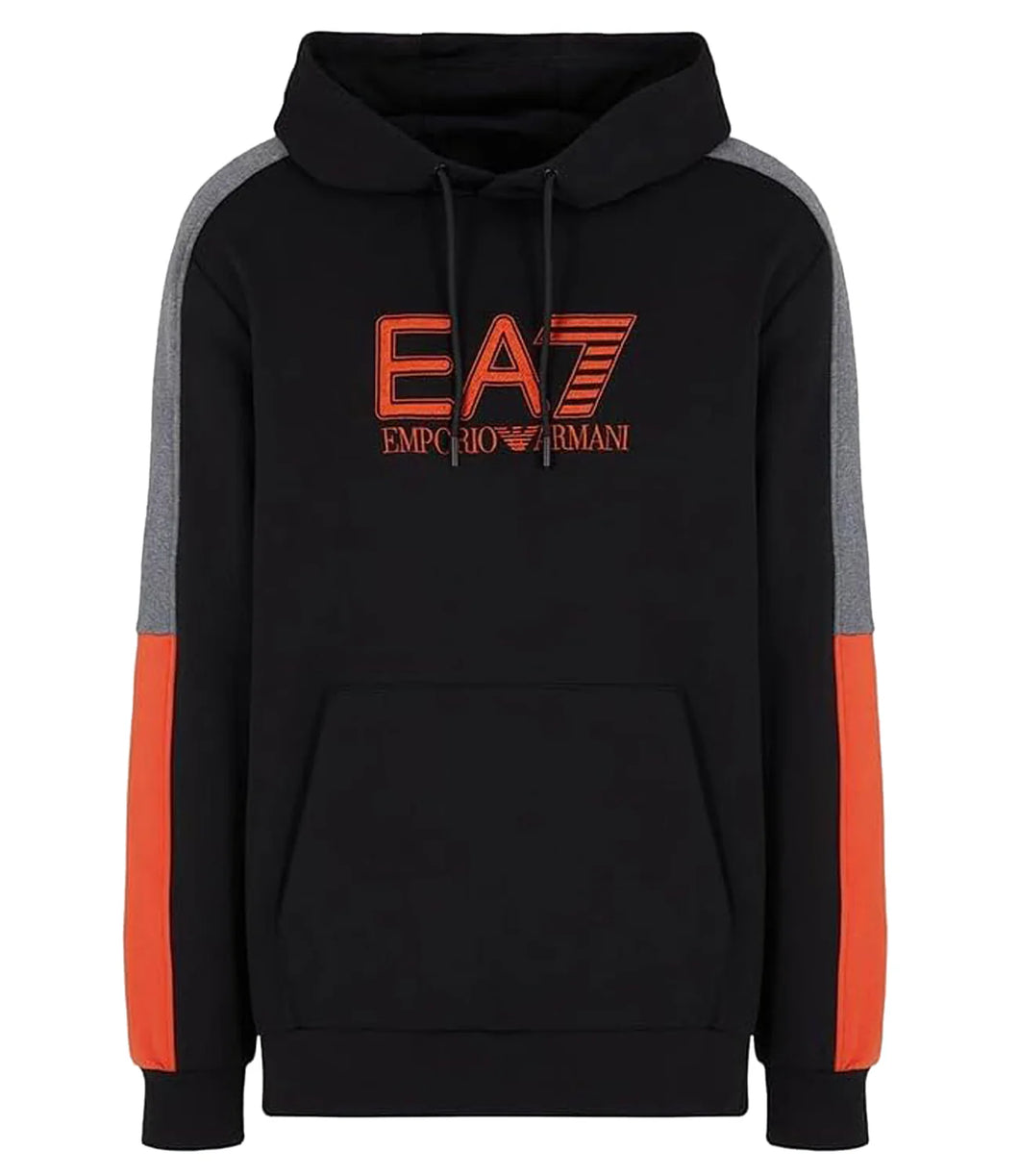 Emporio Armani, Visibility  Cotton-Blend Hooded Sweatshirt