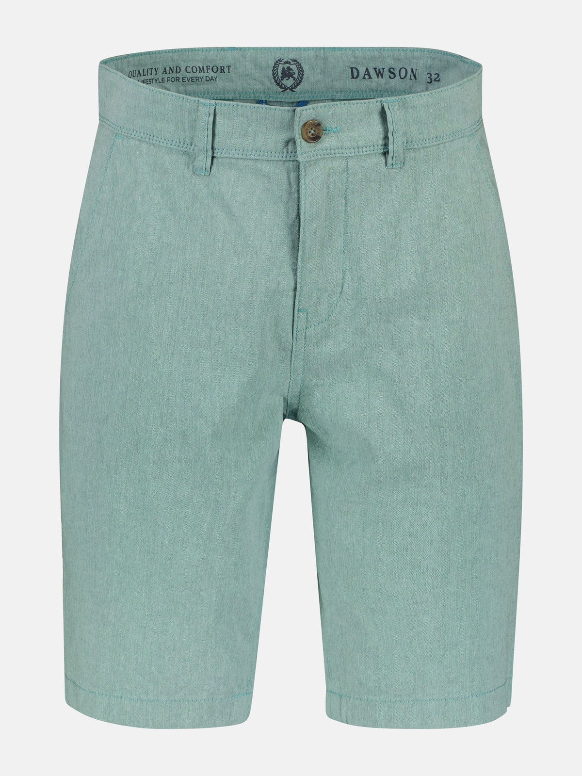 Lerros, Dusty Mint  Bermuda Linen Blend Short