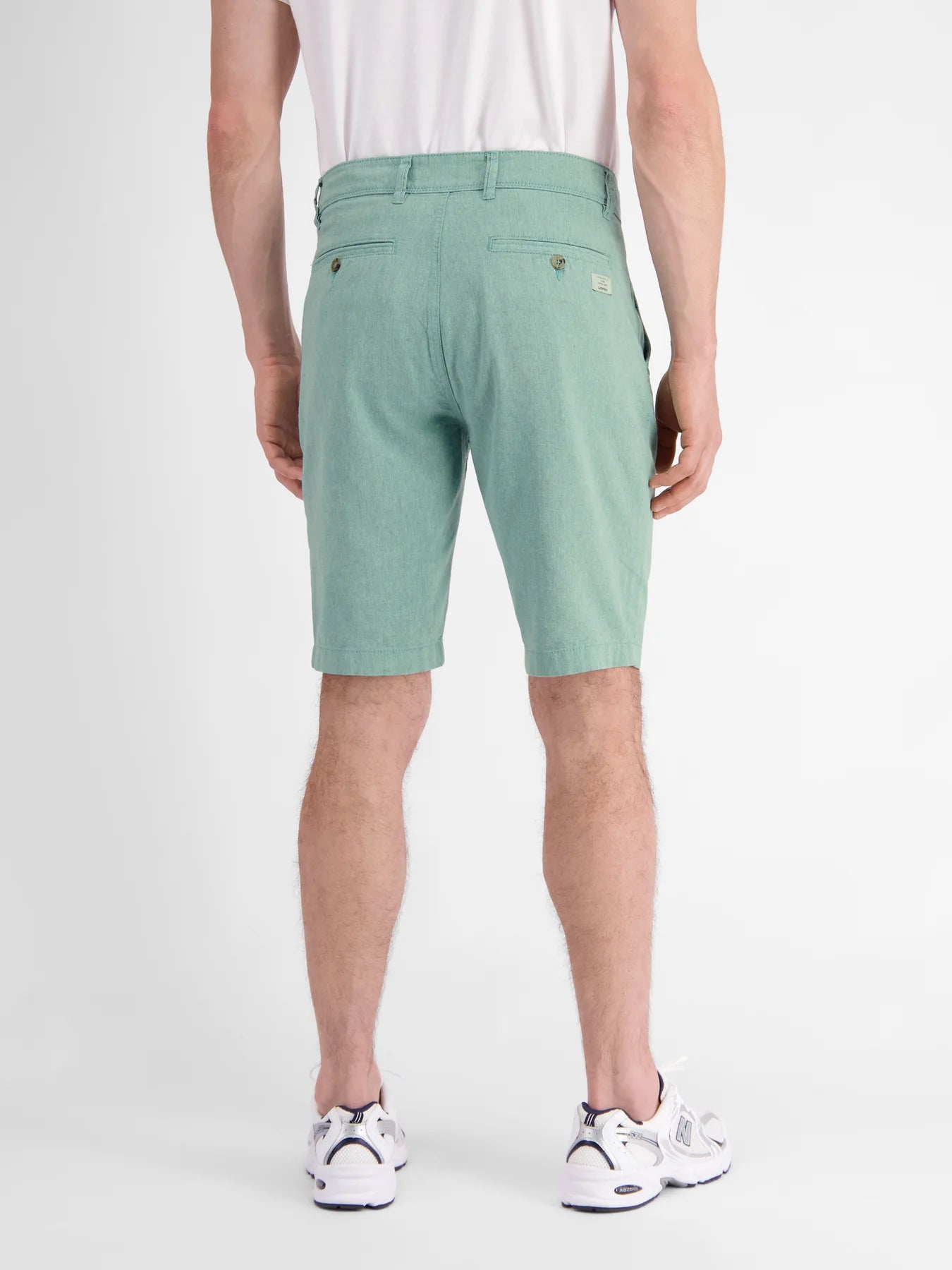 Lerros, Dusty Mint  Bermuda Linen Blend Short