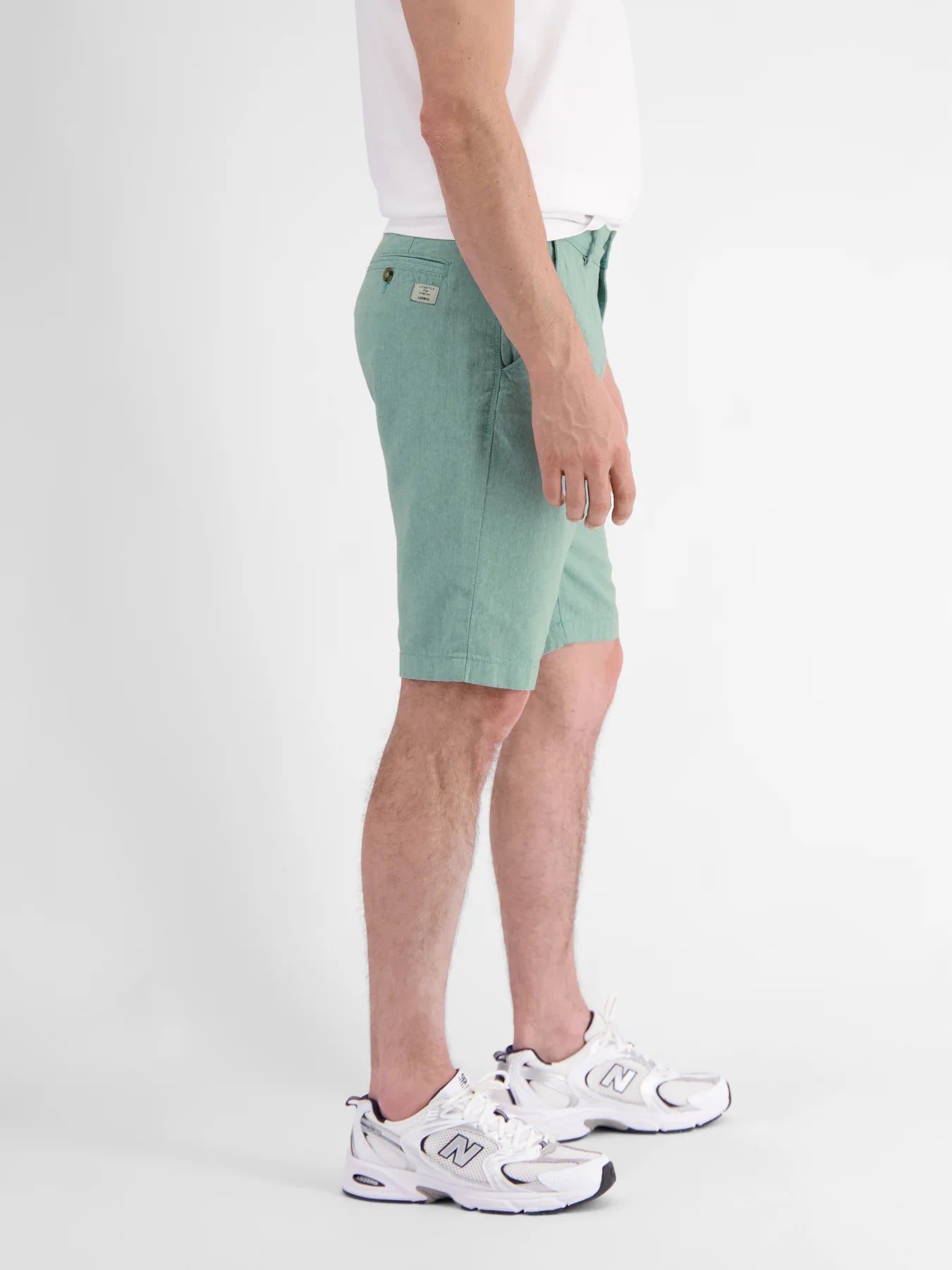 Lerros, Dusty Mint  Bermuda Linen Blend Short