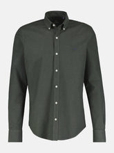 Load image into Gallery viewer, Lerros, Olive Oxford Shirt With Stretch And Button-Down Collar
