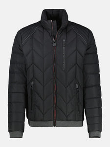 Lerros, Black Quilted Blouson With Function