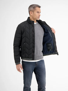 Lerros, Black Quilted Blouson With Function