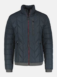 Lerros, Navy Quilted Blouson With Function