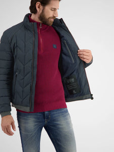 Lerros, Navy Quilted Blouson With Function