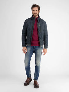 Lerros, Navy Quilted Blouson With Function