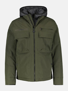 Lerros, Field jacket with hood, lined