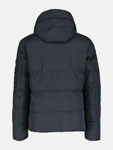 Lerros, Lined Quilted Blouson With Removable Hood