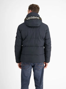 Lerros, Lined Quilted Blouson With Removable Hood