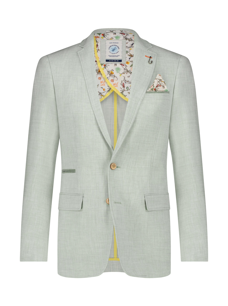 A Fish Name Fred, Green Blazer Linen Look