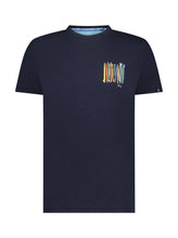 Load image into Gallery viewer, A Fish Named Fred, Navy Wave T-Shirt
