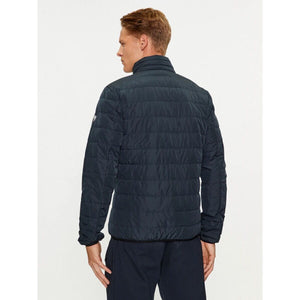 Emporio Armani, Premium Shield Packable Navy Down Jacket