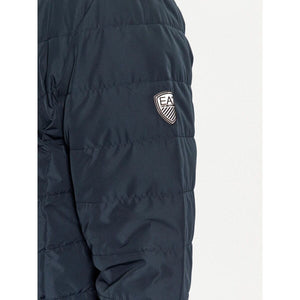 Emporio Armani, Premium Shield Packable Navy Down Jacket