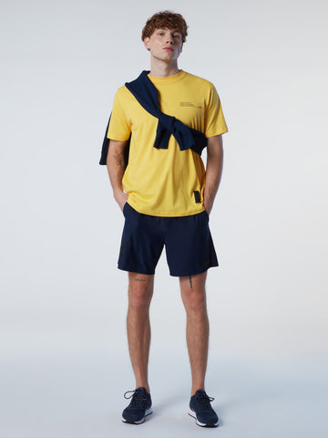 North Sails By Maserati, Yellow Organic Jersey Shirt