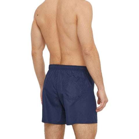 EA7, Navy With Red Brand Name SwimShort