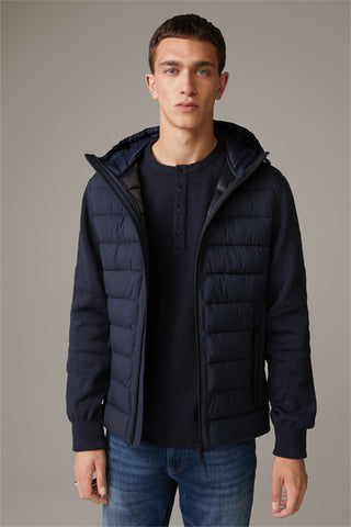 Strellson,Flex Cross- Move Knit Padded Navy Jacket