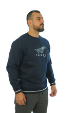 Load image into Gallery viewer, Gilbert Teckel, Navy Sweatshirt With  Special Dog Emblem
