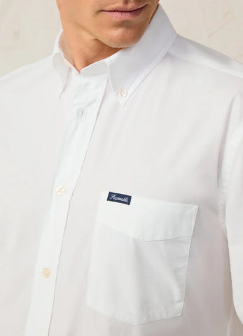 Façonnable,Regular Fit Back Patch Shirt