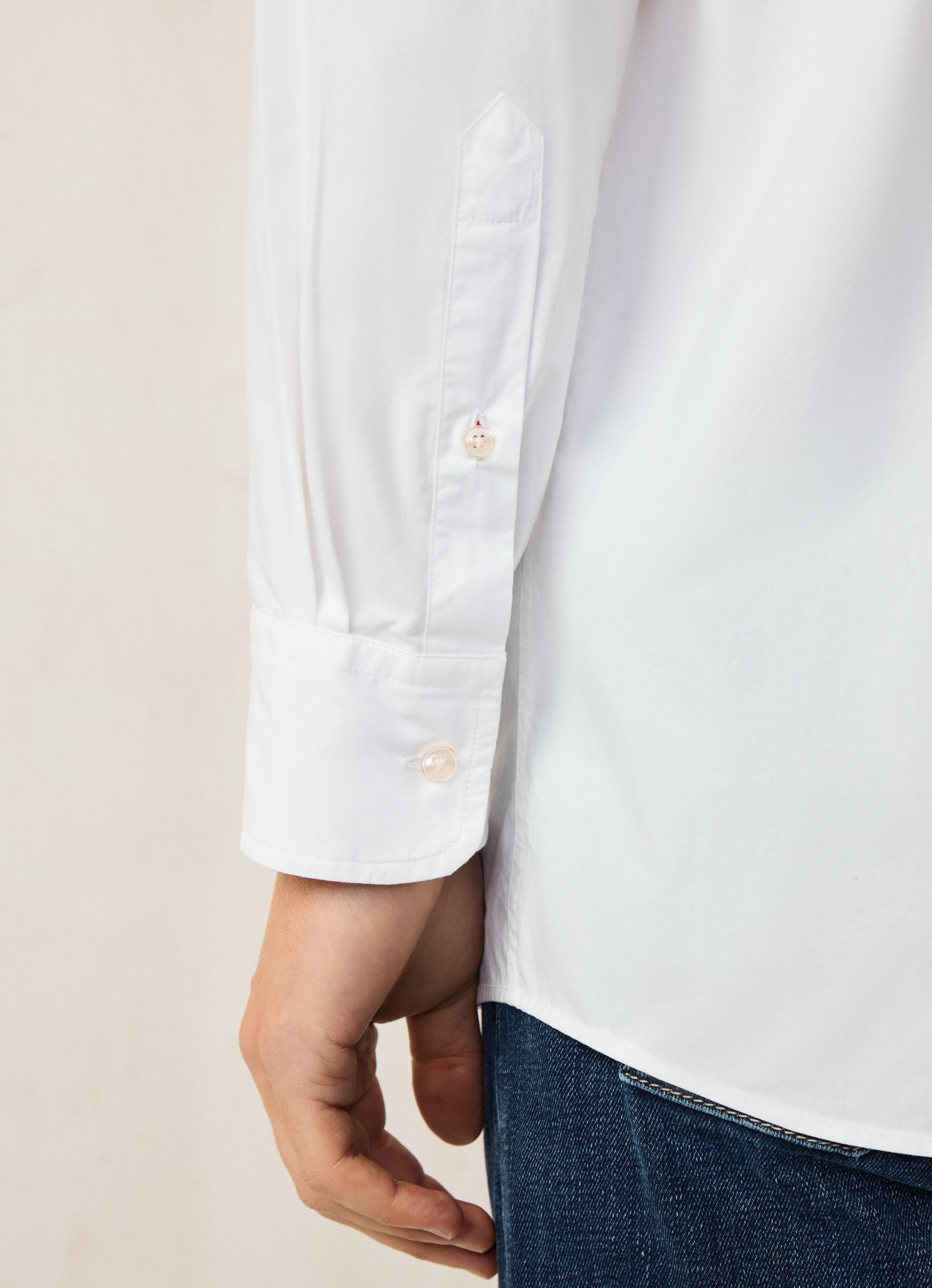 Façonnable,Regular Fit Back Patch Shirt