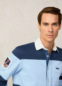 Façonnable, Regular Fit Striped Rugby Shirt