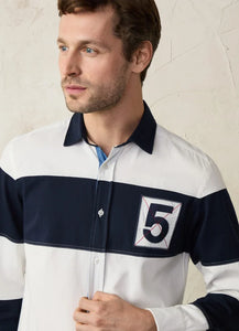 Façonnable, Regular Fit Striped Rugby Shirt