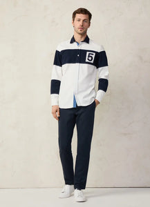 Façonnable, Regular Fit Striped Rugby Shirt