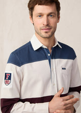 Load image into Gallery viewer, Façonnable,Regular Fit Rugby Inspired Chambray Shirt
