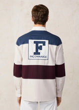 Load image into Gallery viewer, Façonnable,Regular Fit Rugby Inspired Chambray Shirt
