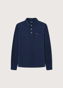 Façonnable,Regular Fit Long Sleeve Piqué Polo