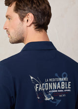 Load image into Gallery viewer, Façonnable,Regular Fit Long Sleeve Piqué Polo
