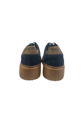 Load image into Gallery viewer, Pedro, Navy Suede Shoes With 2 Red Stripes
