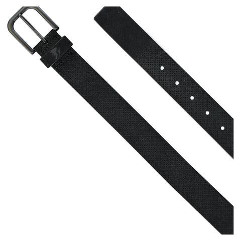 Lerros, Fashionable Suede Black Belt