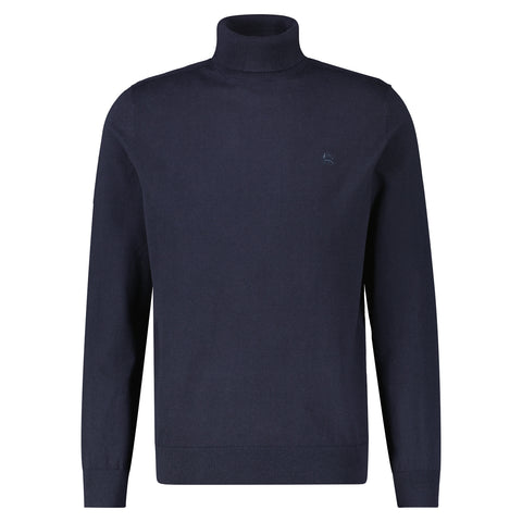 Lerros, Navy Turtleneck Flat Knit