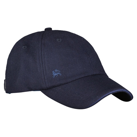 Lerros, Wool Blend Basebal Navy Cap