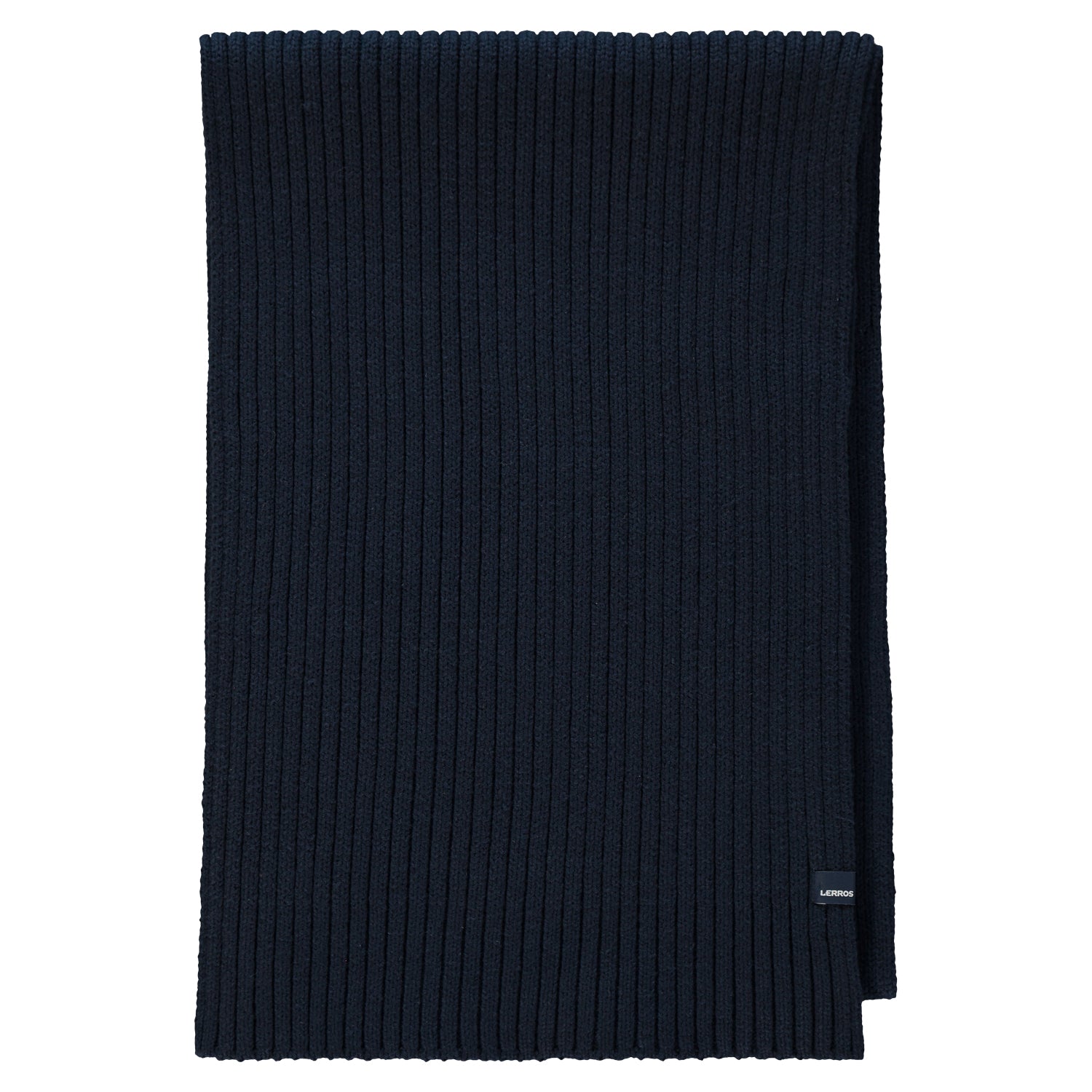 Lerros, Ribbed Coarse Knit Navy Scarf