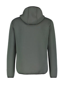 Lerros,Black / Olive Sweatjacket With Hood