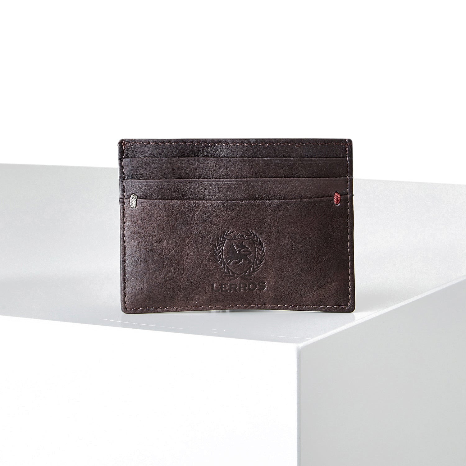 Lerros, Brown Leather CardHolder Wallet