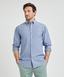 McGregor, Stretch Oxford Navy Shirt