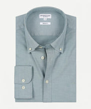 Load image into Gallery viewer, McGregor, Stretch Oxford Green Shirt
