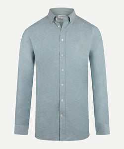 McGregor, Stretch Oxford Green Shirt