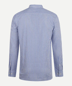 McGregor, Navy Stripe Seersucker Shirt