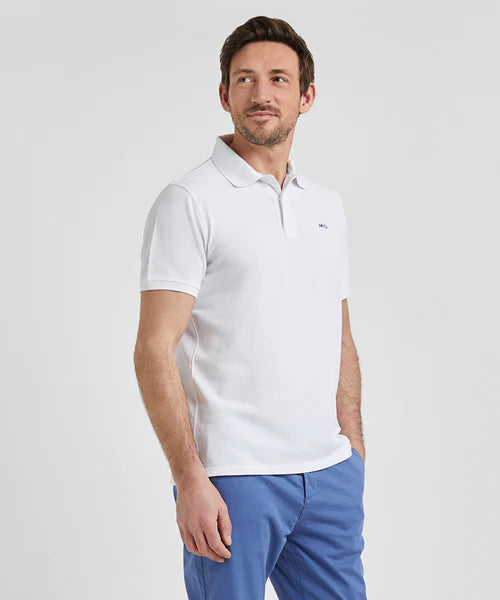 Mcgregor, Classic Regular Fit  White Polo