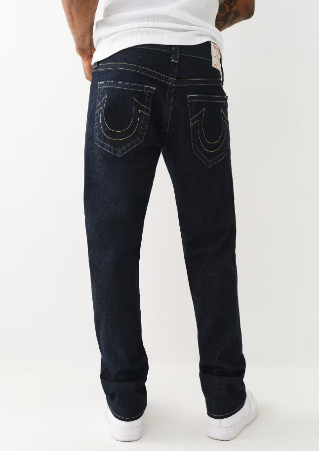 True Religion, Ricky Single Needle Straight Jeans