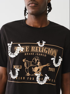 True Religion, Puff Print Horse Shoe Tee