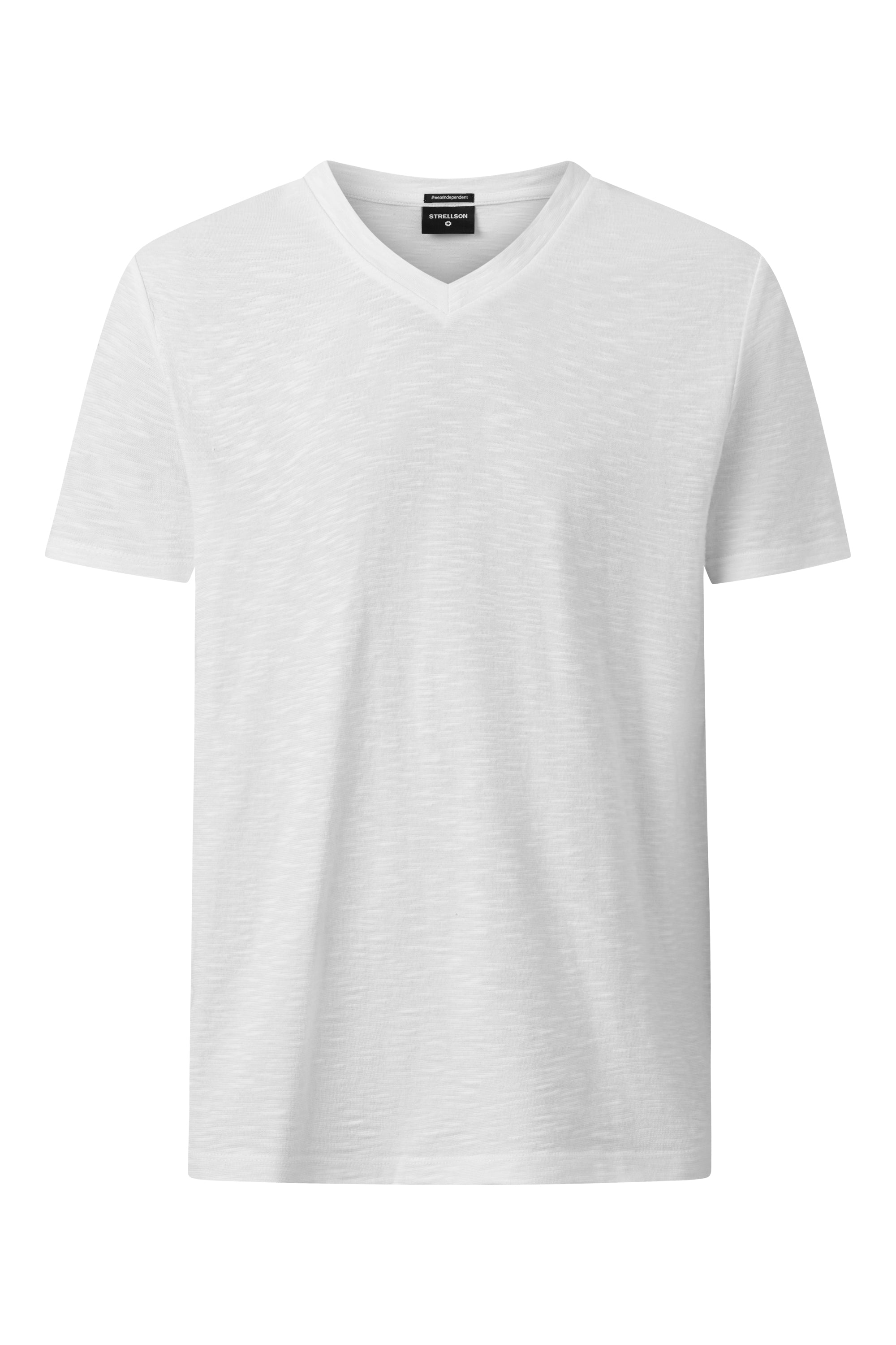 Strellson, Colin V-Neck  White T-Shirt