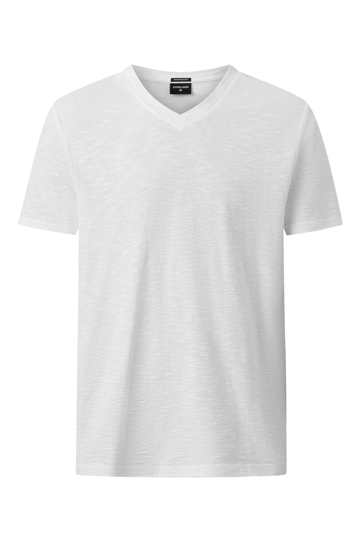 Strellson, Colin V-Neck  White T-Shirt